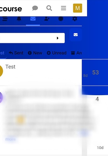 Image: The image shows a blurred screenshot of an email or messaging inbox with a blue and white color scheme, displaying elements such as a search bar, navigational buttons, and unread message notifications. (Captioned by AI) (720×1041 47.5 KB)