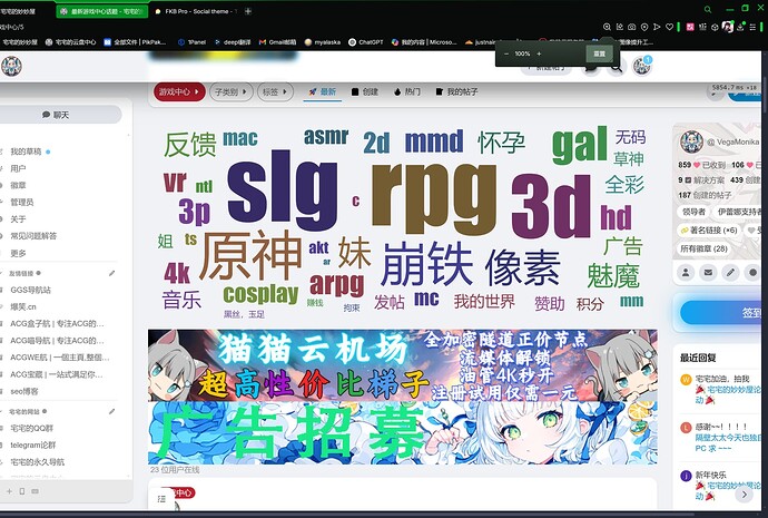 Image: The image is a screenshot of a forum discussing various technology acronyms and digital terms, with a prominent anime-style advertisement at the bottom. (由 AI 生成标题) (1920×1295 263 KB)
