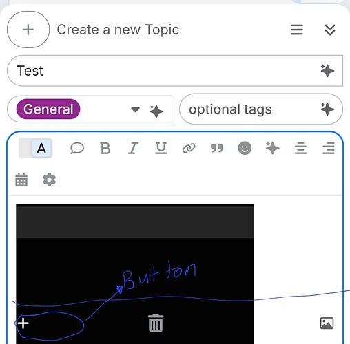 Image: The image shows a UI interface where a user is creating a topic with the word "Button" written and annotated on a black background. (AI tarafından altyazılı) (1440×1417 116 KB) Image: The image shows a UI interface where a user is creating a topic with the word "Button" written and annotated on a black background. (AI tarafından altyazılı) (1440×1417 116 KB)