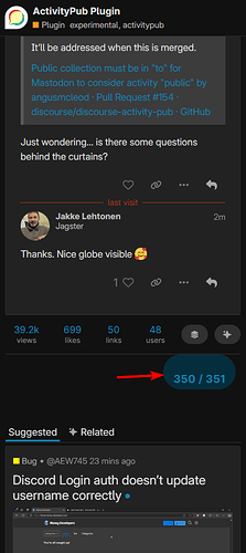 Image: The image is a screenshot of a forum post discussing issues related to the ActivityPub plugin and a bug in Discord's login authentication feature. (Captioned by AI) (409×913 52.9 KB)