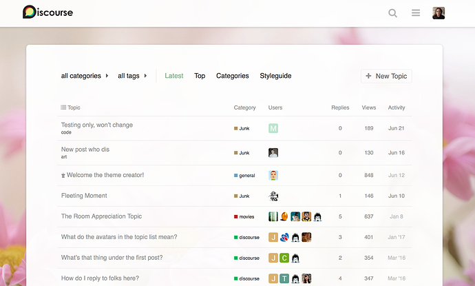Image: graceful theme no tile example (2490×1500 490 KB)
