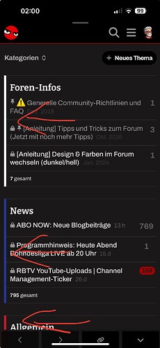 Image: The image shows a screenshot of a forum with sections titled "Foren-Infos" with three threading options, and "News" with various blog articles. (Captioned by AI) (1290×2796 145 KB)